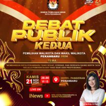 Lusa, Lima Paslon Walikota/Wakil Walikota Pekanbaru Ikuti Debat Publik Kedua Lusa, Lima Paslon Walikota/Wakil Walikota Pekanbaru Ikuti Debat Publik Kedua